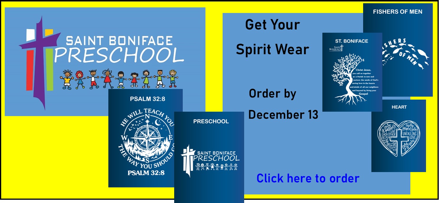 Preschool Spirit Wear Sale 2026